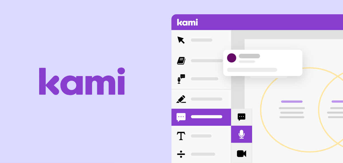 User-friendly interface of Kami app